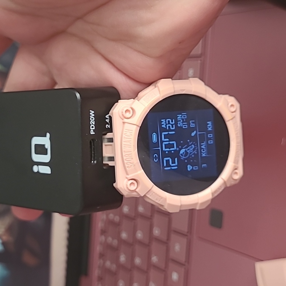 Pink Smart Watch - Picture 3 of 17